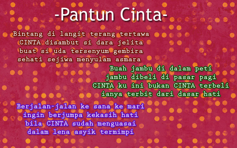 Pantun kita: gambar pantun