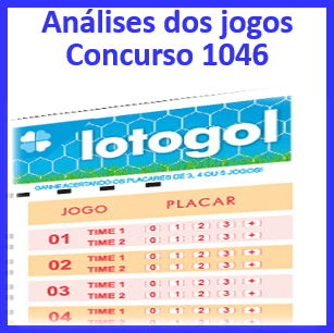 Lotogol 1046 análises dos jogos