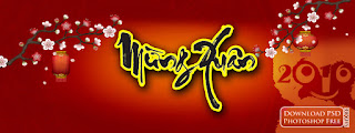 Banner mừng tết psd 818