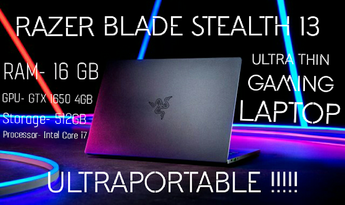 Razer Blade Stealth 13 (2019) ultrathin gaming laptop review.