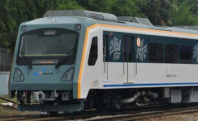 Gambar Kereta Api Bandara Medan Kualanamu