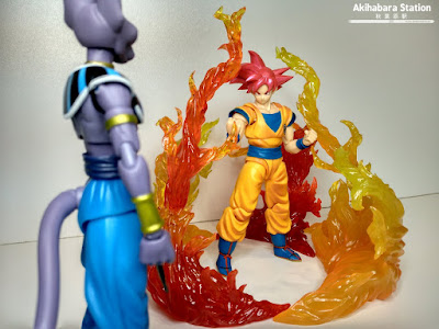 S.H.Figuarts Super Saiyan God Son Goku de Dragon Ball Super - Tamashii Nations