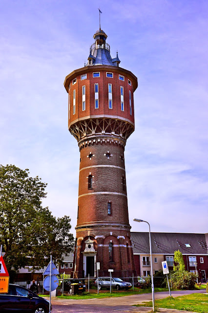 Picture of the water tower in Sneek, Friesland.