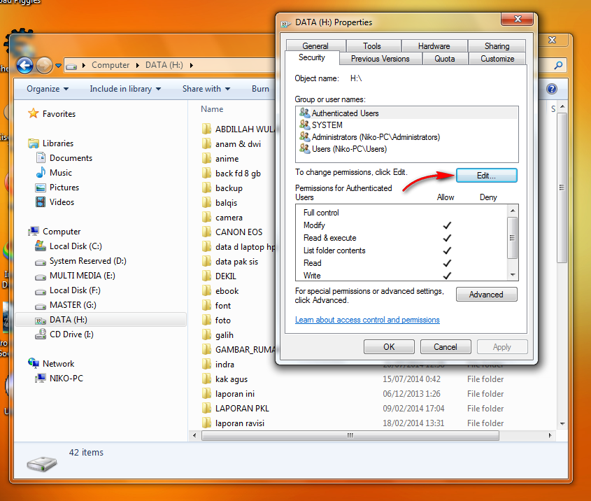 [Panduan Pemula] Cara Sharing File/Folder dan Drive di Windows (7, 8, dan 8.1)