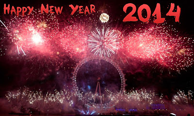 Beautiful Latest Free Happy New Year Cards 2014