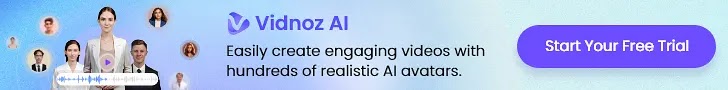 10% discount on Vidnoz AI