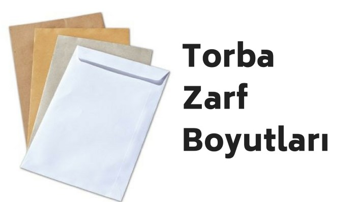 Torba zarf ölçüleri