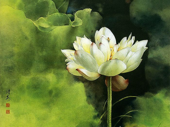 26 types of flowers Famous Artist Flower Paintings | 700 x 525