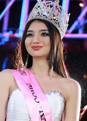 Miss World Kazakhstan 2013 winner Ainur Tolyeuova