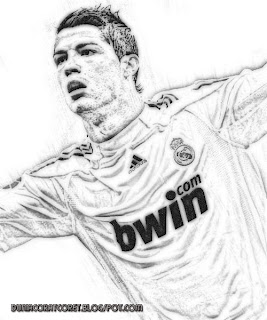 Foto kartun Cristiano Ronaldo