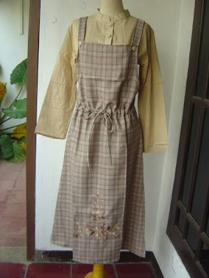 model gamis katun overall terbaru 2015