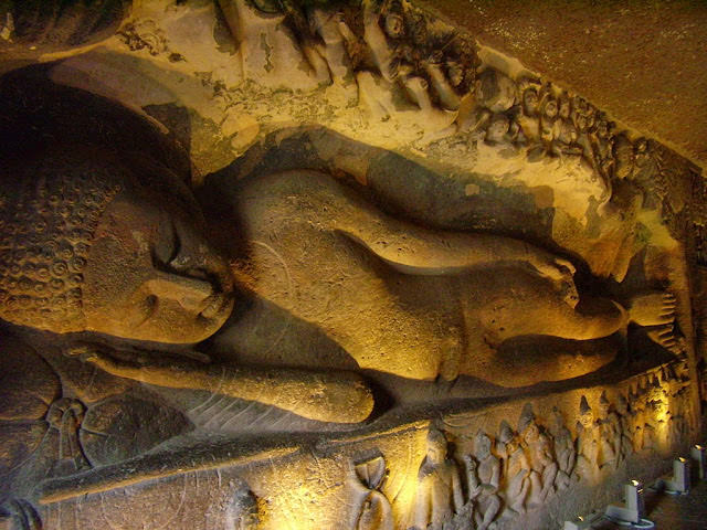 UNESCO World Heritage Sites, Ajanta caves - Ancient Buddhist monastery