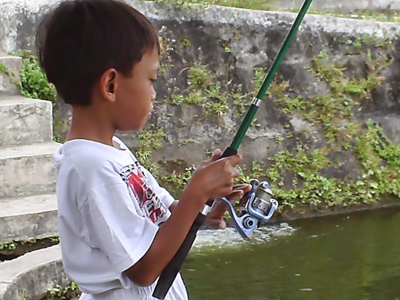 mancing ikan umpan vanila