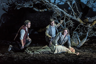 Gerald Finley, John Osborn, Alexander Vingradov, Eric Halfvarson - Act Two, Guillaume Tell - Royal Opera House - photo credit Clive Barda