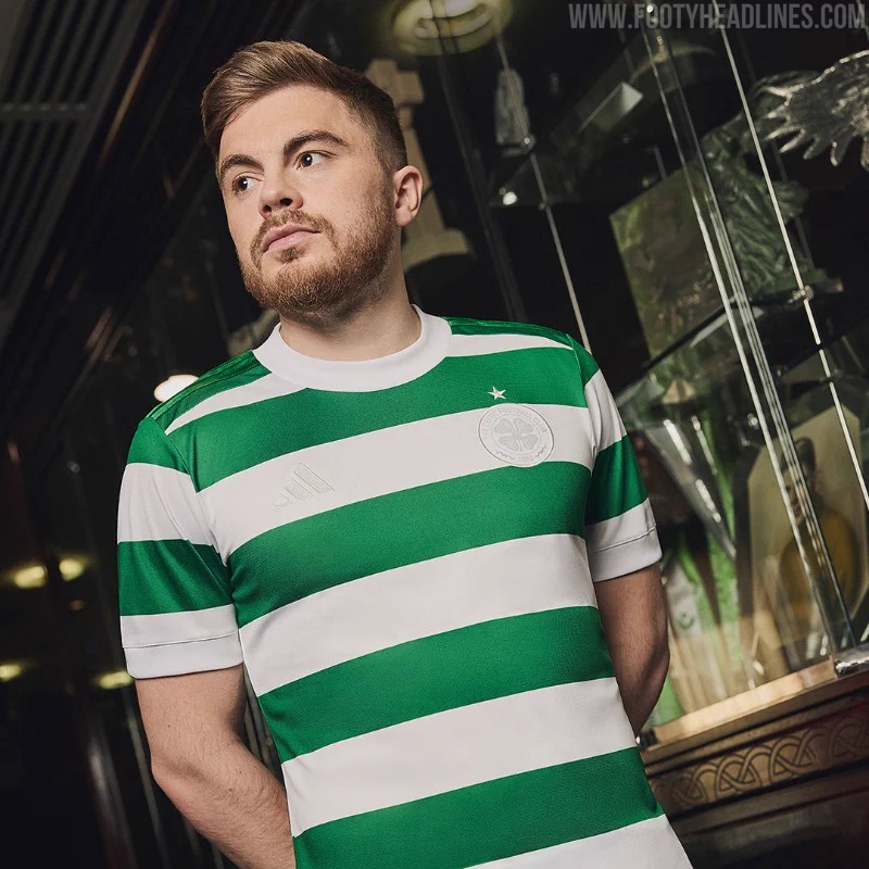 Celtic Mens 2023/24 Away Shirt with No Sponsor