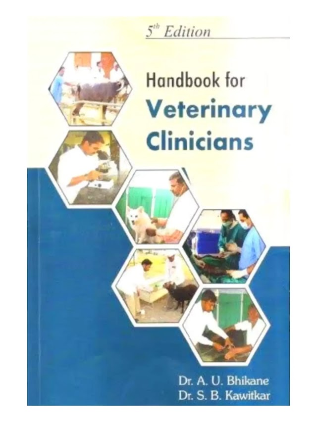 Handbook for Veterinary Clinicians by AU Bhikane and SB Kawitkar PDF.