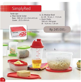 Tupperware SimplyRed