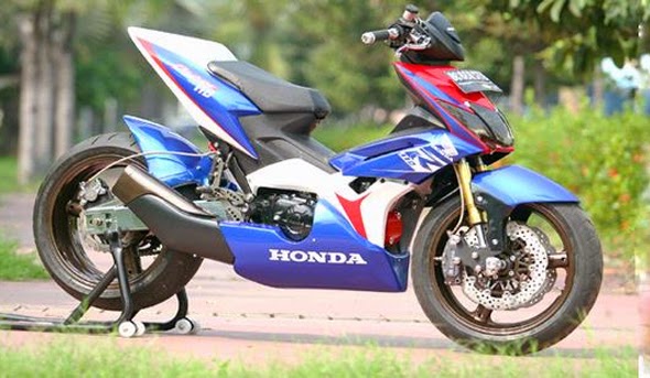 Modifikasi Motor Honda Blade