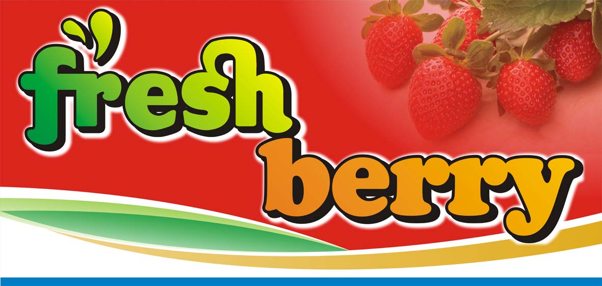 Desain Banner  Spanduk FRESHBERRY FutureX