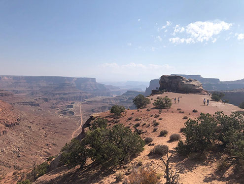 First view of Canyonlands National Park (Source: Palmia Observatory)