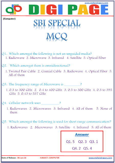 Digi Page-MCQ