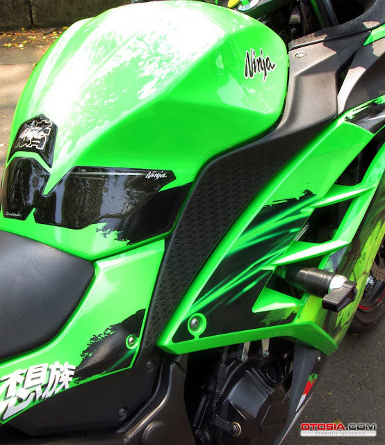 Gambar Modifikasi Motor Kawasaki Ninja N250 FI Keluaran 2013