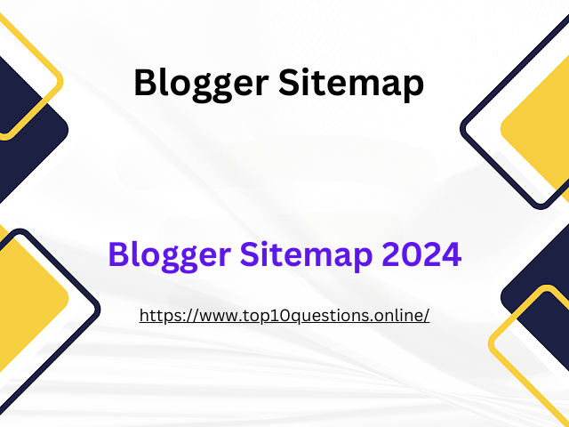 Blogger Sitemap