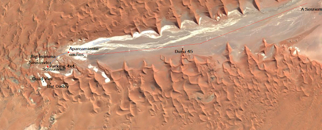 mapa de sossusvlei