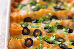 EASY RED ENCHILADAS