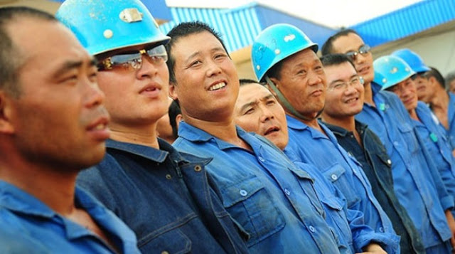 Miris, Perbedaan Gaji Buruh China Dan Pekerja Lokal