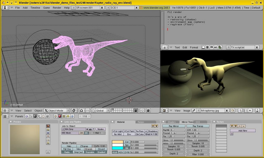 Blender V 277a Aplikasi Pembuat Animasi