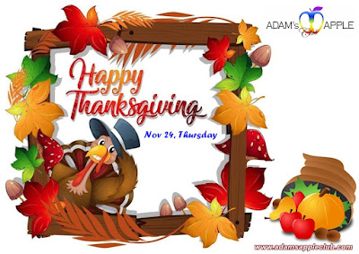 We wish all our friends all over the world HAPPY THANKSGIVING DAY 2022!