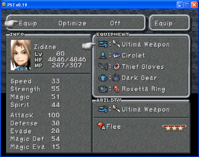 Ultimate Weapon Zidane