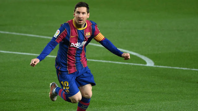Messi brace vs Getafe