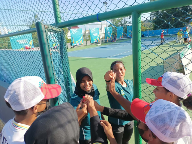 8 Tim Tenis Beregu Putra dan Putri Amankan Tiket Semifinal PON XX Papua.lelemuku.com.jpg