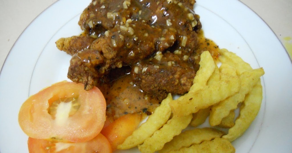 Resipi Chicken Chop Sos Black Pepper  Biar Sampai POLARIS