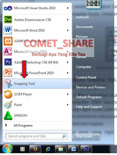 3 cara screenshot / mengambil gambar di komputer