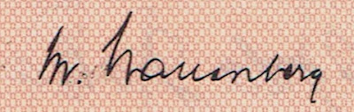 signature of Marcus Wallenberg Jr