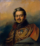 Portrait of Denis V. Davydov by George Dawe - Portrait Painting