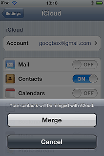 how do i sync my contacts with icloud