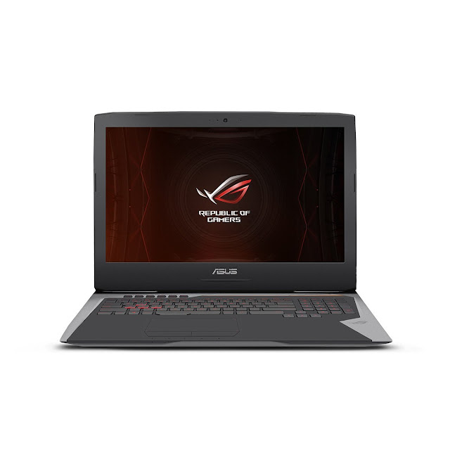 ASUS ROG G752VS OC Edition Gaming Laptop, 17" 120Hz G-SYNC Full HD, Intel Core i7-7820HK CPU, 16GB DDR4 RAM, GeForce GTX 1070-8GB, 512GB PCIe SSD, VR Ready, Overclocked, Windows 10 Pro - G752VS-XS74K