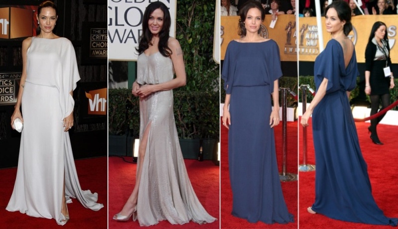 Angelina Jolie Red Carpet Dresses