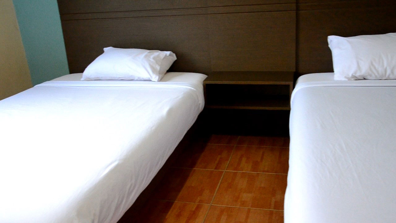 Kamar tidur di Trans Way Hotel