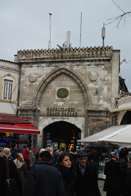 Большой базар Стамбула (Гранд базар, крытый рынок), Стамбул, Турция.