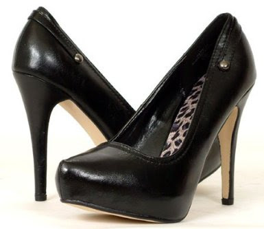 Fashion Almont Toe BLACK Pumps Heels Women's Shoes