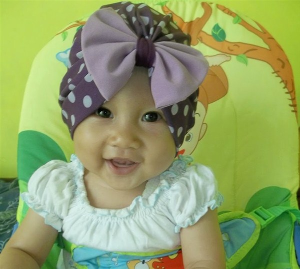 model turban bayi dan anak perempuan terbaru 2017/2018