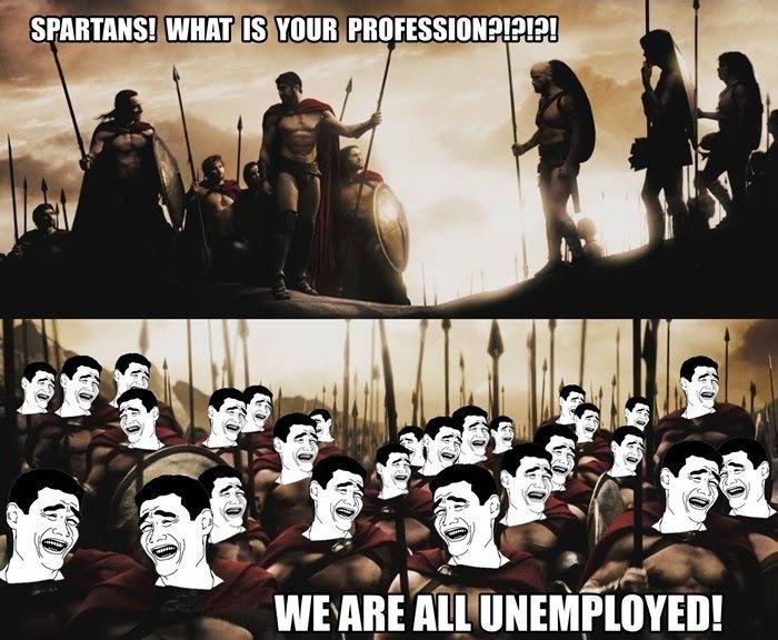 Spartans' Profession