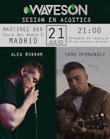 Concierto de Alex Roddom y Samu Hernandez en Martinez Bar