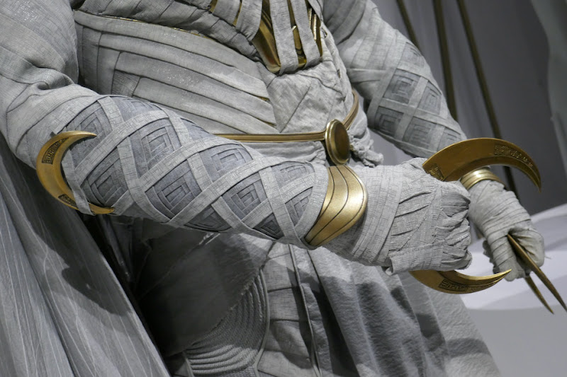 Moon Knight arm costume detail