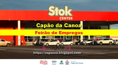 Sine Móvel e Stok Center anunciam Feirão de Empregos em Capão da Canoa